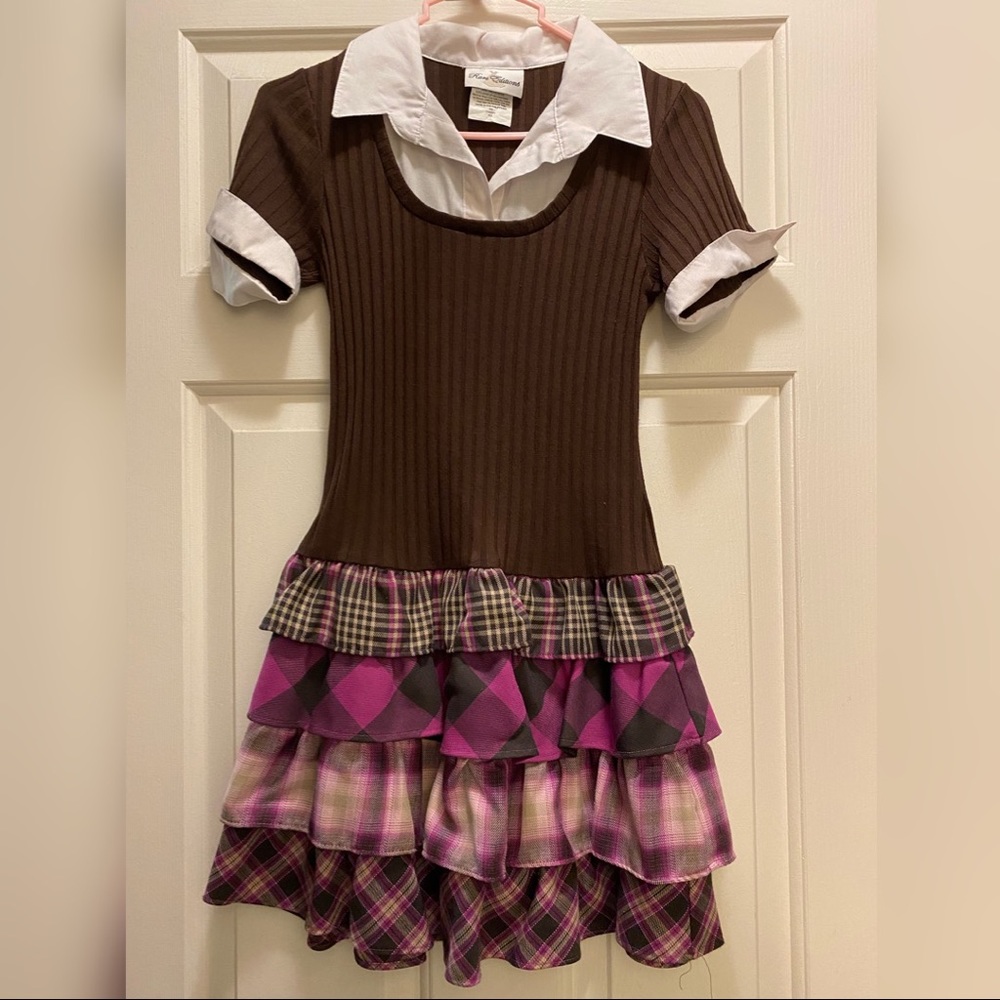 This is a Rare Editions girls size 14 dress.